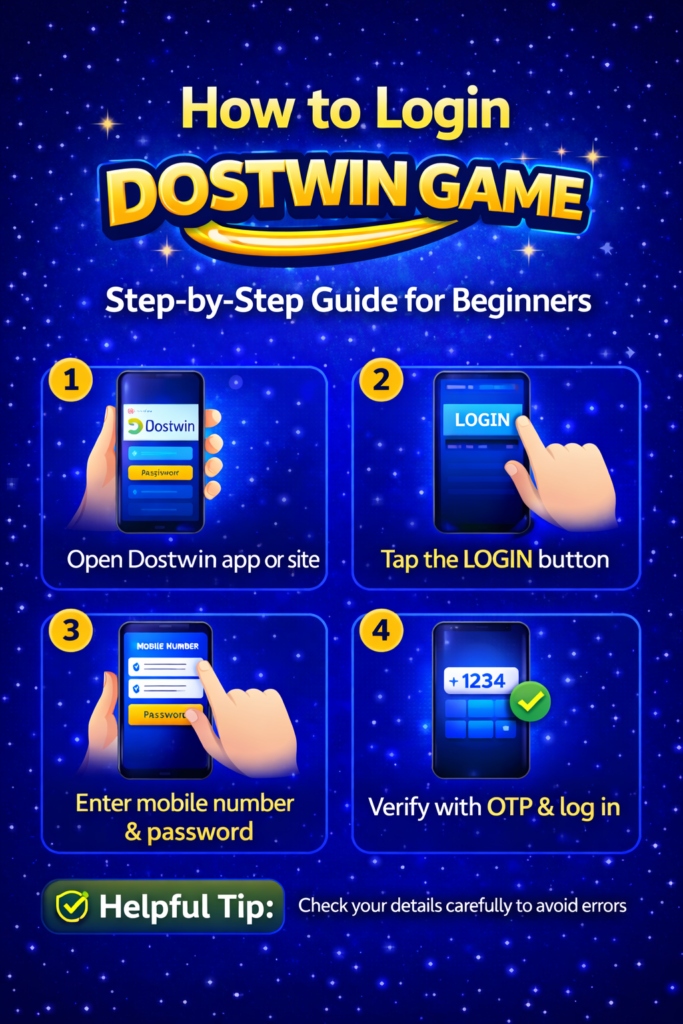how to login dostwin game
