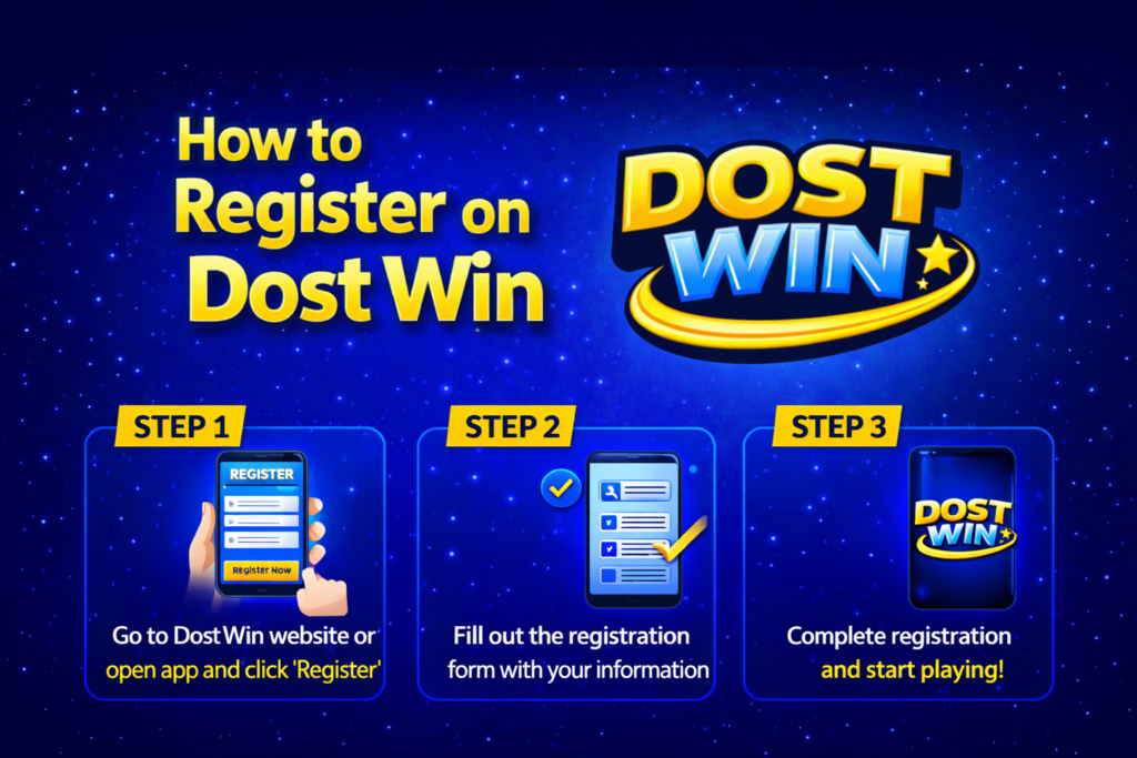 how to register dost win